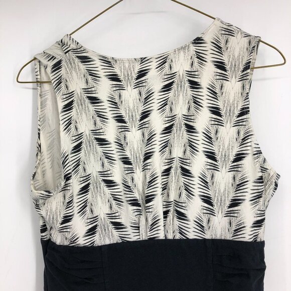 Patagonia Black & White ‘Margot’ Sleeveless Jersey Knit Fit &  Flare Dress S - Picture 11 of 16